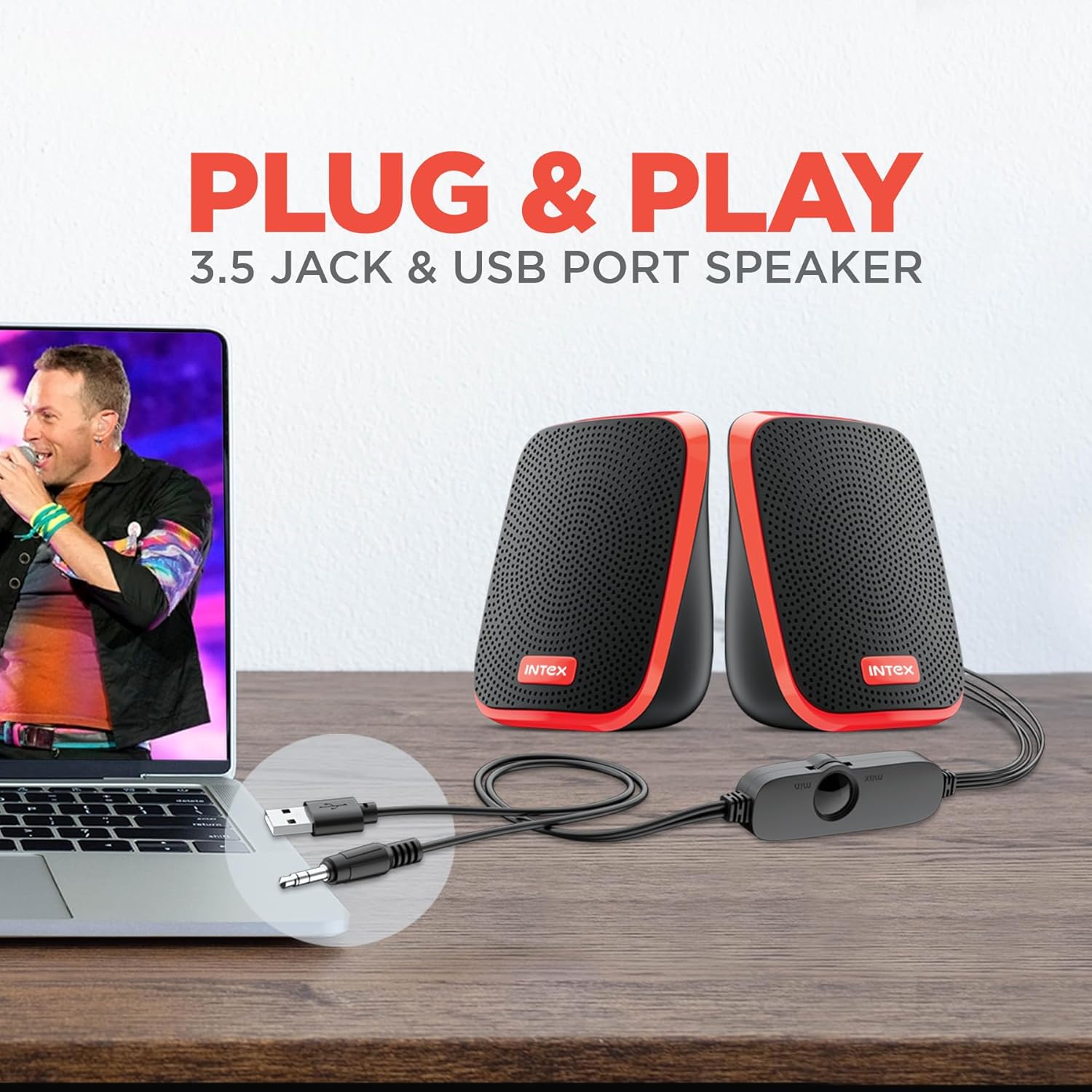 Intex IT-2202 SUF OS 2.1 Computer Speakers view 3